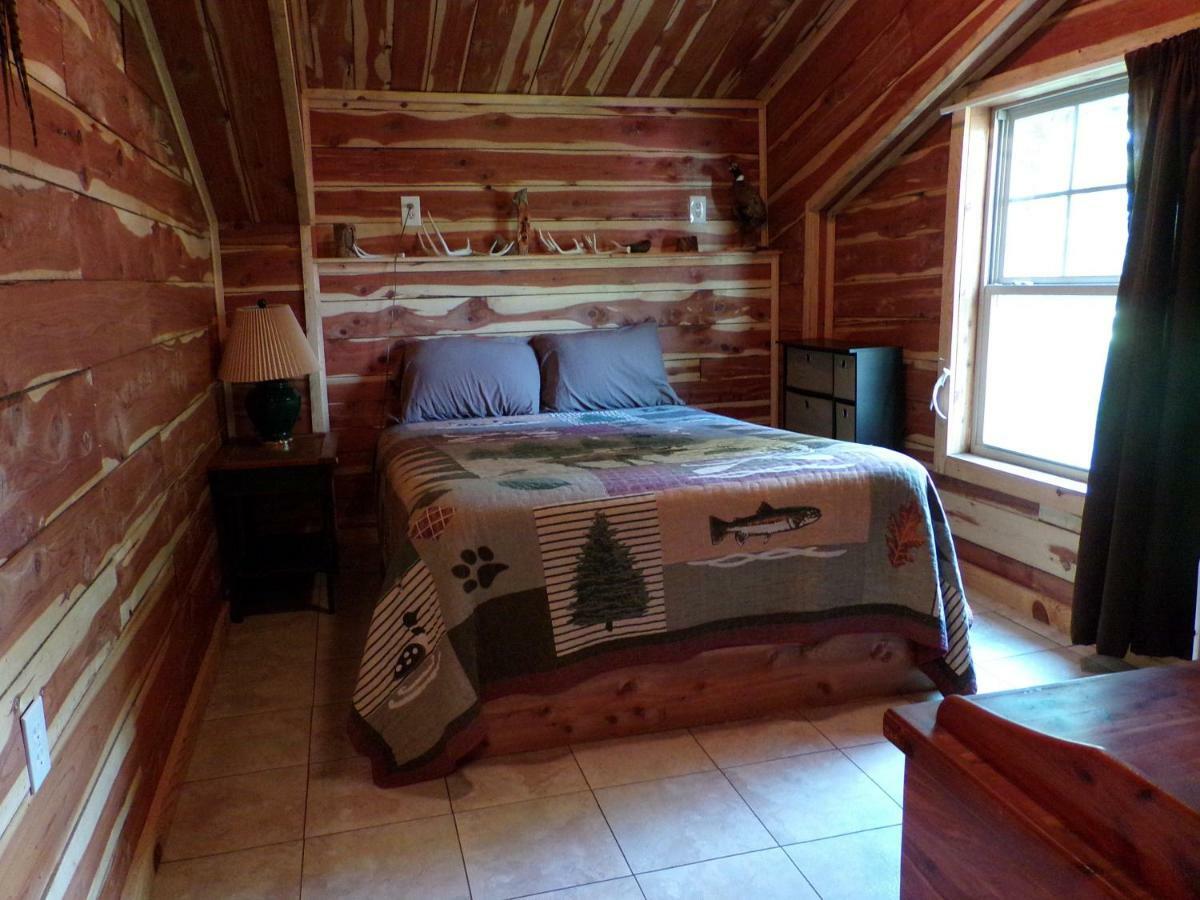 Cedar Cabin Located On A Buffalo Farm Marshall Luaran gambar